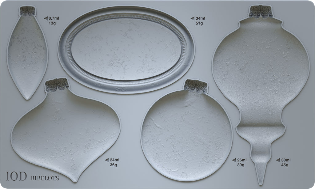Bibelots - IOD Decor Moulds - 6x10