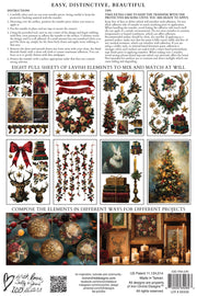 Crimson Velvet - IOD Transfers - (8) 8x12 sheets *Retired*