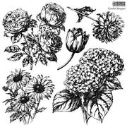 Garden Bouquet - IOD Stamps - 12x12 sheet