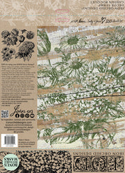 Garden Bouquet - IOD Stamps - 12x12 sheet