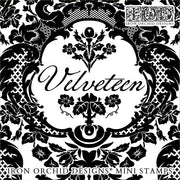 Velveteen - IOD Mini Stamps - (4) 6 x 6 sheets