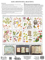 Whispering Willow - IOD Transfers - (8) 12x16 sheets