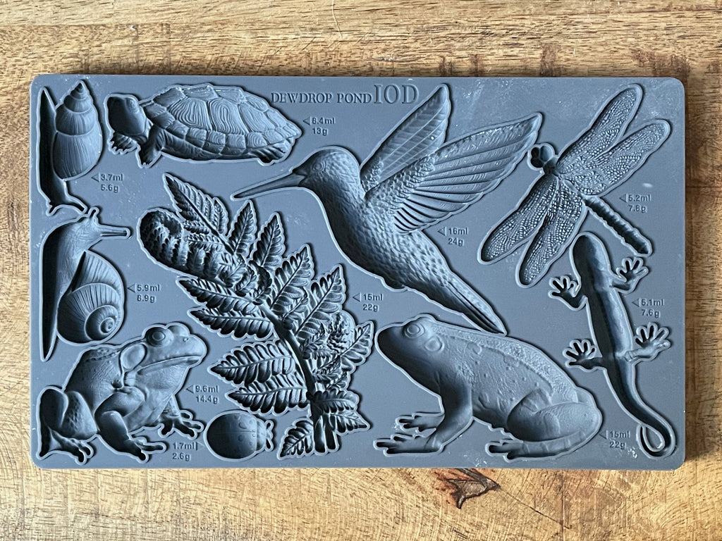 Dewdrop Pond - IOD Decor Moulds - 6x10
