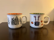 Cobwebs and Cauldrons Halloween Mug Set