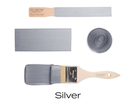 Silver - Fusion Mineral Paint Metallics
