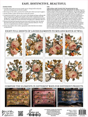 Joie des Roses - IOD Transfers - (8) 12x16 sheets
