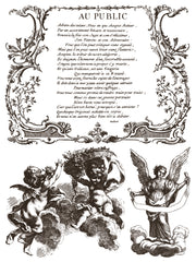Gloria - IOD Paint Inlays - (8) 12x16 sheets *Limited Release*