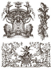 Gloria - IOD Paint Inlays - (8) 12x16 sheets *Limited Release*