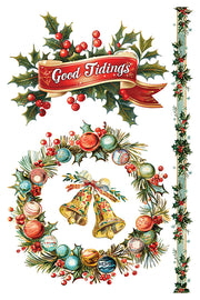 Kitschy Christmas - IOD Transfers - (8) 8x12 sheets *Retired*