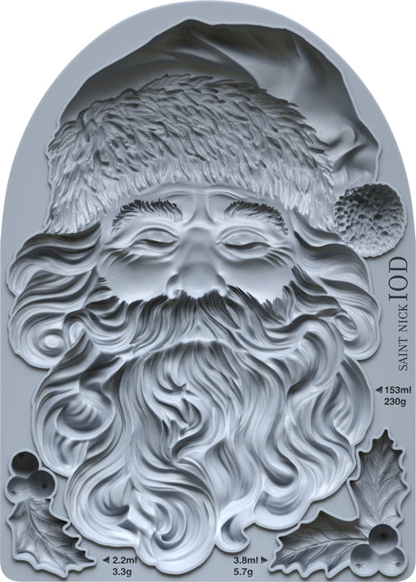 Saint Nick - IOD Decor Mould - 5x7