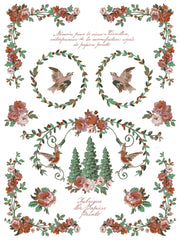 La Folie - IOD Paint Inlay - (8) 12x16 pages