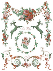 La Folie - IOD Paint Inlay - (8) 12x16 pages