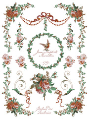 La Folie - IOD Paint Inlay - (8) 12x16 pages