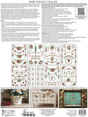 La Folie - IOD Paint Inlay - (8) 12x16 pages