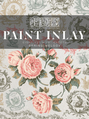 Spring Melody - IOD Paint Inlays - (8) 12 x 16 sheets **Limited Release**