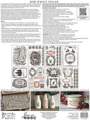 Twelfth Night - IOD Paint Inlay - (8) 12x16 pages