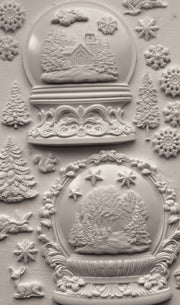 Snow Globes - IOD Decor Mould - 6x10