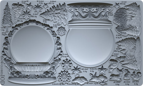 Snow Globes - IOD Decor Mould - 6x10