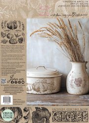 Autumn Blessings - IOD Stamps - 12x12 sheet