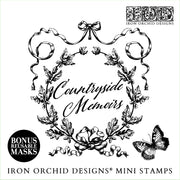 Countryside Memoirs - IOD Mini Stamps - (4) 6 x 6 sheets