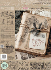 Christmas Post - IOD Stamps - 12x12 sheet