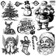 Christmas Wishes - IOD Stamps - 12x12 sheet