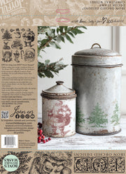 Christmas Wishes - IOD Stamps - 12x12 sheet