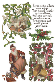 Christmas Joy - IOD Transfers - (8) 8x12 sheets