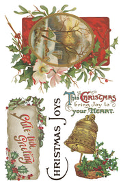 Christmas Joy - IOD Transfers - (8) 8x12 sheets