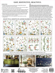 Lost Garden - IOD Transfers - (8) 12 x 16 sheets