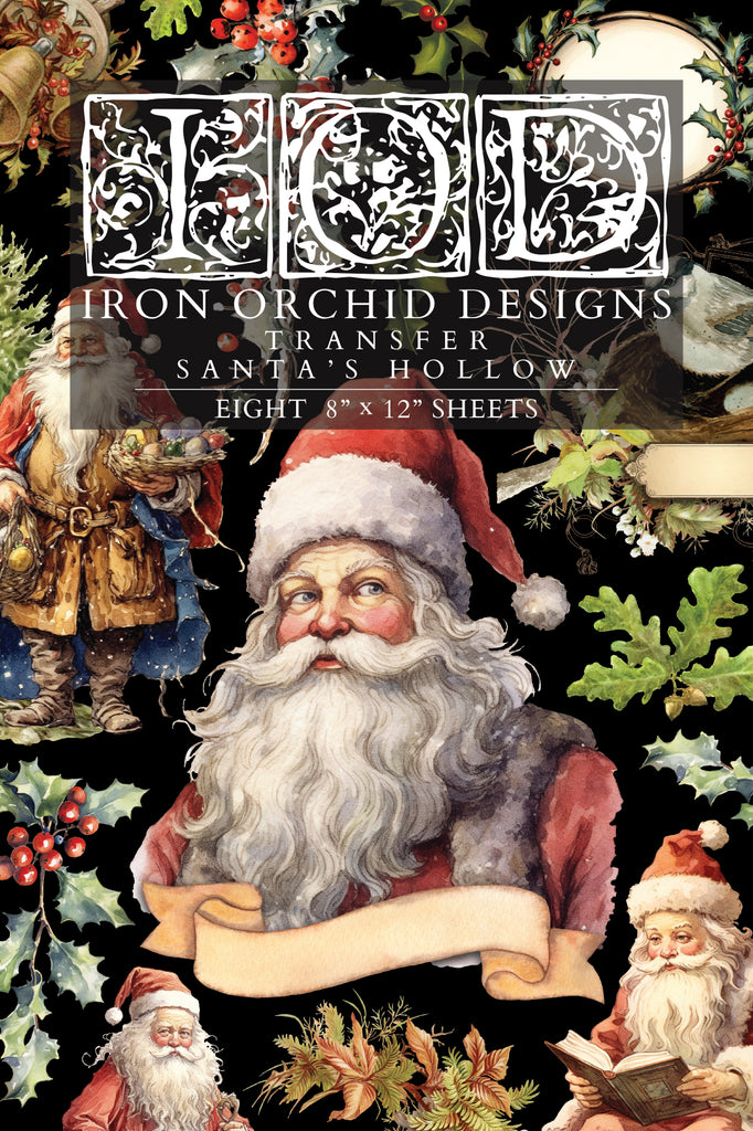 Santa's Hollow - IOD Transfer - (8) 8x12 pages