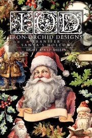 Santa's Hollow - IOD Transfer - (8) 8x12 pages