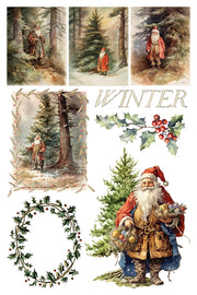 Santa's Hollow - IOD Transfer - (8) 8x12 pages