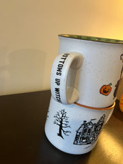 Cobwebs and Cauldrons Halloween Mug Set