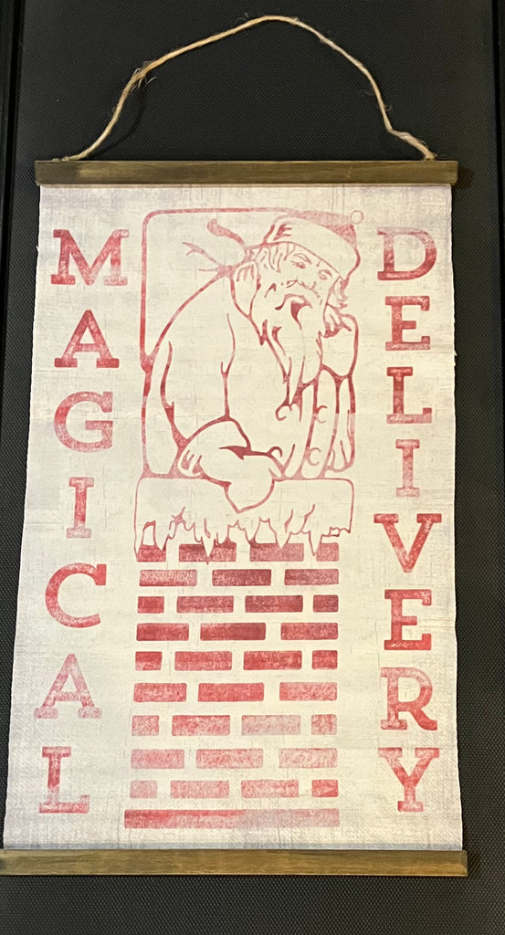 Ragon House "Magical Delivery" Fabric Wall Hanging