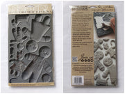 IOD mould - Ginger & Spice 6x10 Decor Moulds *Limited Edition*