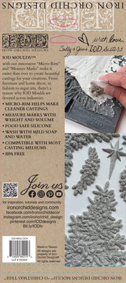 IOD mould - O Christmas Tree 6x10 Decor Moulds *Limited Edition*