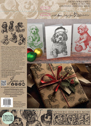 Christmas Pups - IOD Stamps - 12x12 sheet *Limited Release*