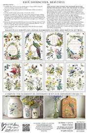 Flora Greca - IOD Transfer - (8) 8 x 12 pages
