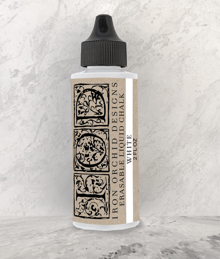 IOD ink - Erasable Liquid Chalk - White