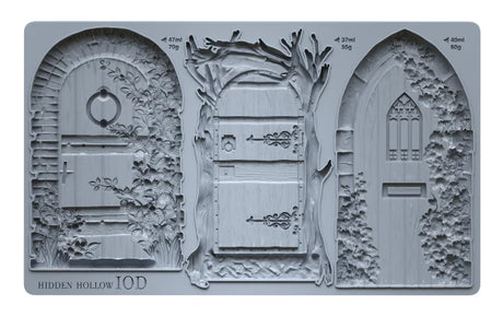 Hidden Hollow - IOD Decor Moulds - 6x10